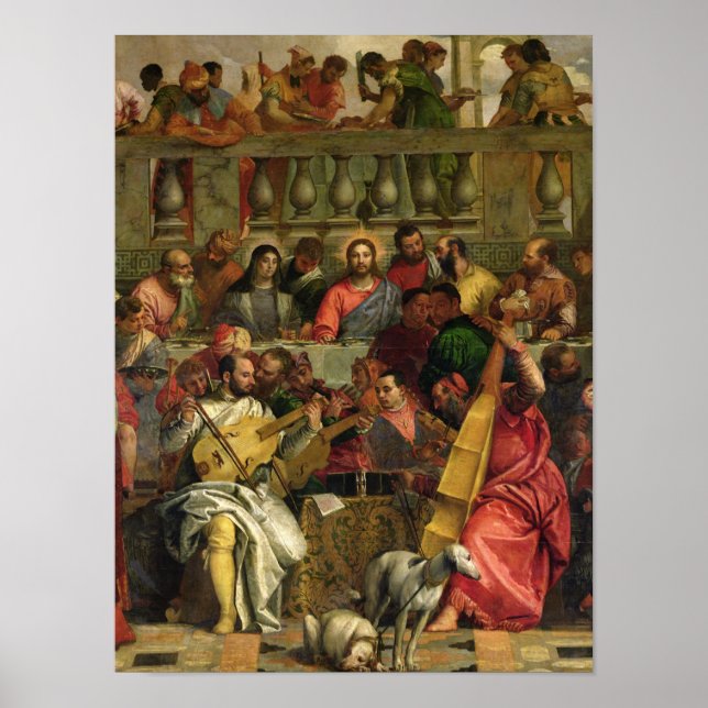 Póster La fiesta del matrimonio en Cana (Frente)