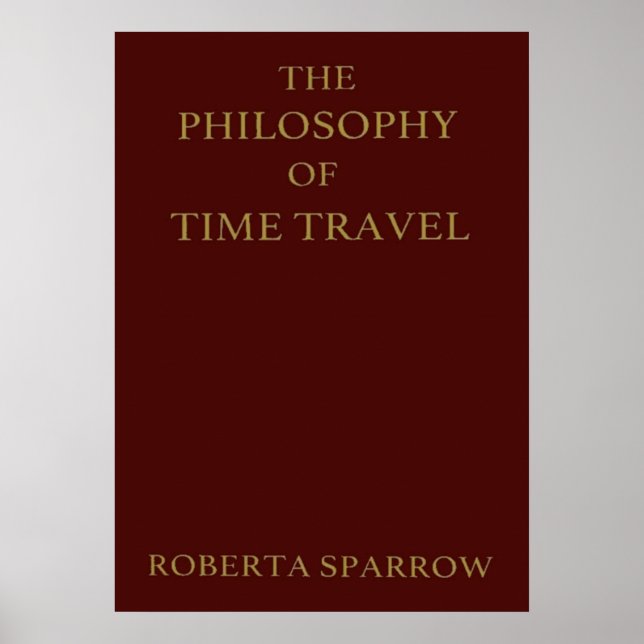 Póster La filosofía del viaje del tiempo a Donnie Darko