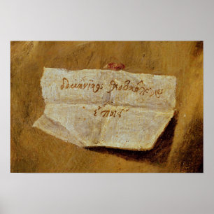 Póster La firma de El Greco