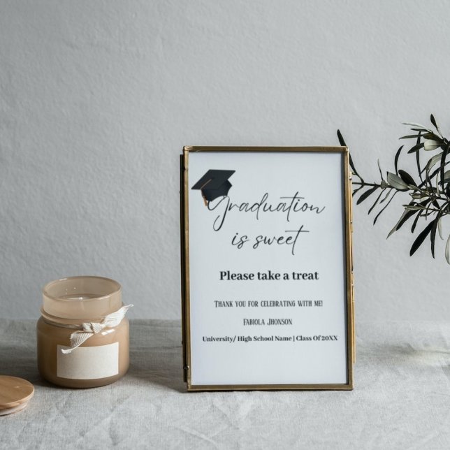 Póster La firma de la fiesta de graduación es un fiesta d (Subido por el creador)