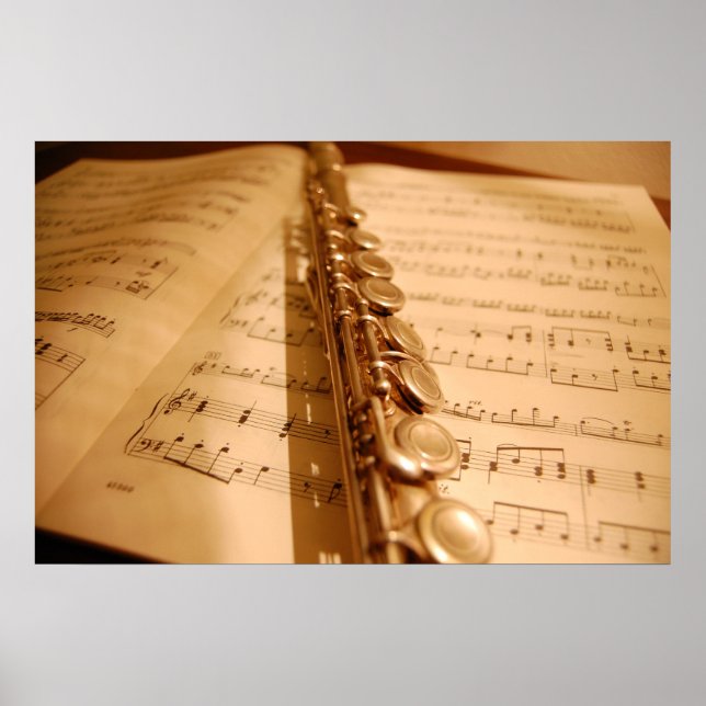 Póster La flauta (Frente)