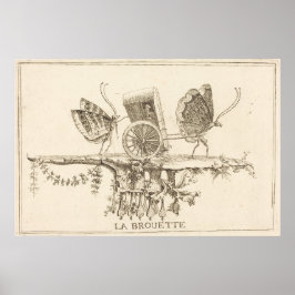 Póster La flecha de la rueda, en o después de 1756