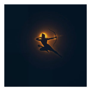 Póster La flecha divina de la victoria