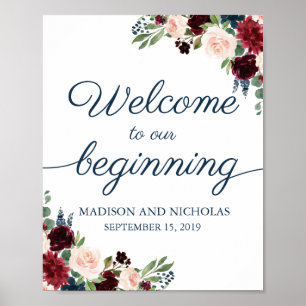 Póster La floral de la Marina Marsala da la bienvenida a