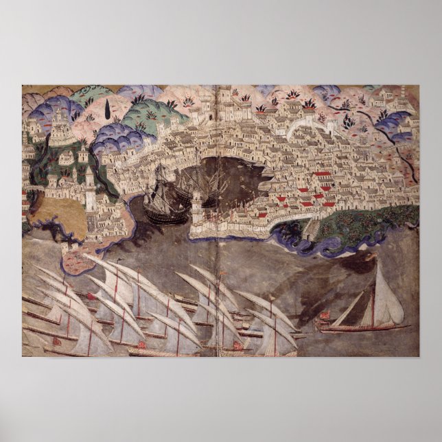 Póster La flota otomana (Frente)