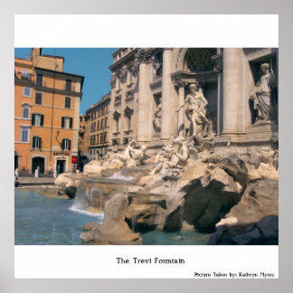 Póster La Fontana di Trevi