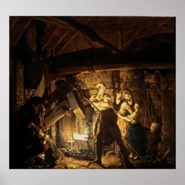 Póster La Forja de Hierro, 1772 (Frente)