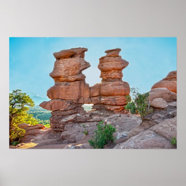 Póster La Formación de los Gemelos Siameses, Colorado (Frente)