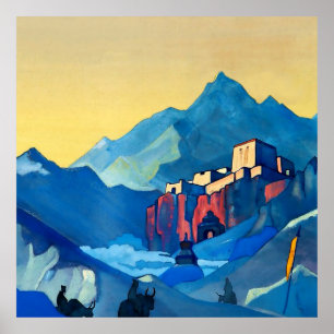 Póster “La Fortaleza del Espíritu” por Nicholas Roerich