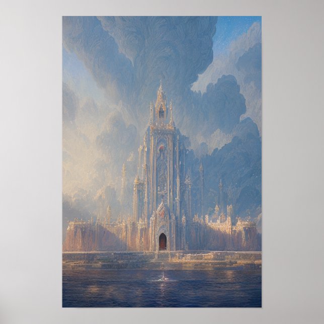 Póster La Fortaleza Enigmática (Frente)