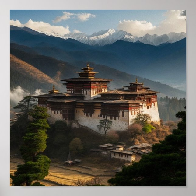 Póster La Fortaleza Majestuosa: (Frente)