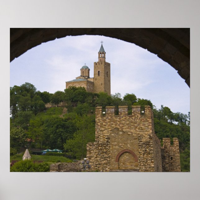 Póster La fortaleza medieval de Tsarevets (Frente)