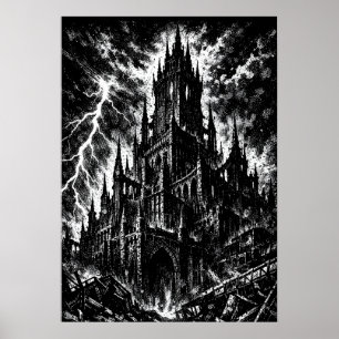 Póster La Fortaleza Negra por BurnsInHell