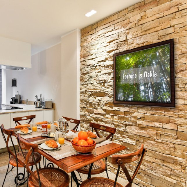 Póster La fortuna es un poster de proverbio Inspirador in (Subido por el creador)