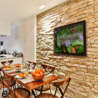 Póster La fortuna es una sabiduría inconstante que dice p