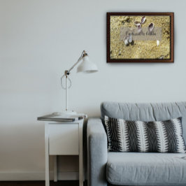 Póster La fortuna es una sabiduría inconstante que dice p