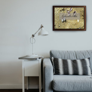 Póster La fortuna es una sabiduría inconstante que dice p