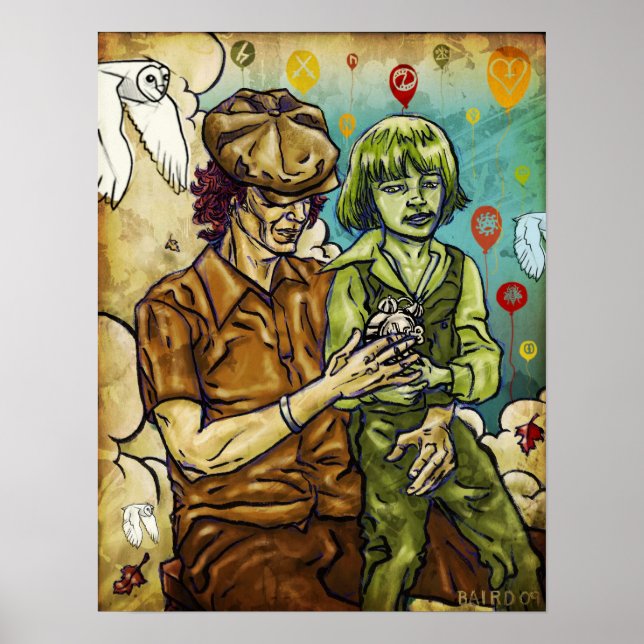 Póster La fragilidad de los globos (Frente)