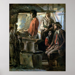 Póster La fragua, 1640