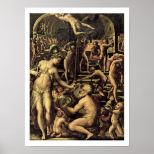 Póster La fragua de Vulcan, 1565