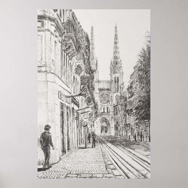 Póster La Francia de Burdeos. Imperio gemelo.2010 (Frente)