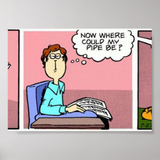 Póster La franja de tubería