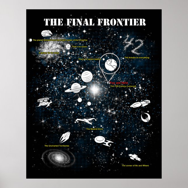 Póster La frontera final (Frente)