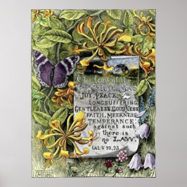 Póster La Fruta Del Espíritu