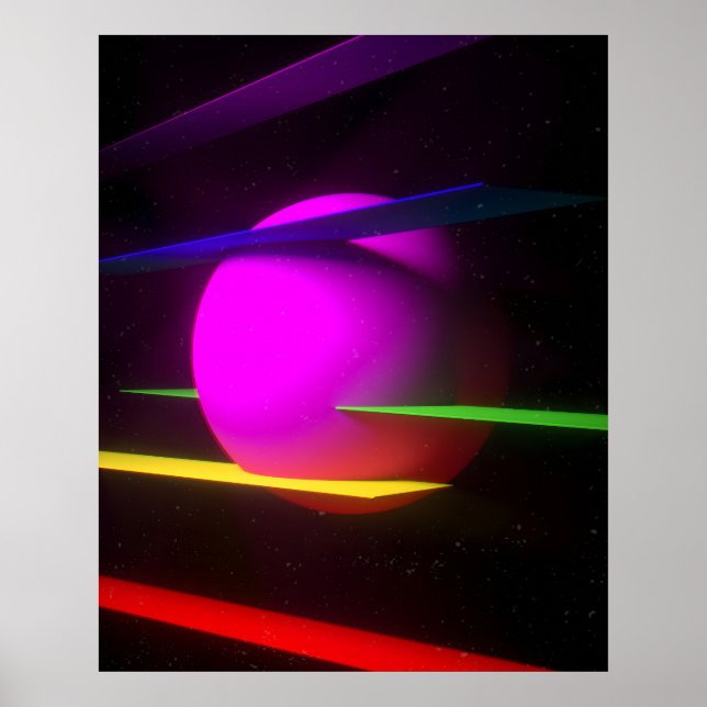Póster La Fuente de los Colores (Frente)