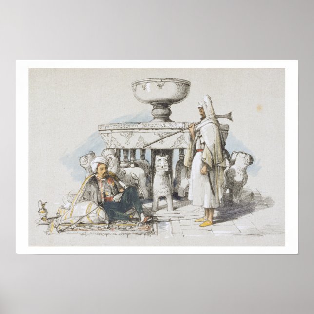 Póster La fuente de los leones, Vignette de "Sketches" (Frente)