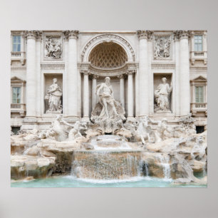 Póster La fuente del Trevi (italiano: Fontana di Trevi)