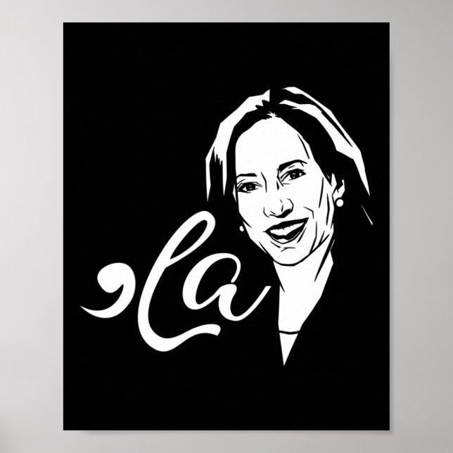 Póster La Funny Kamala Harris (Frente)