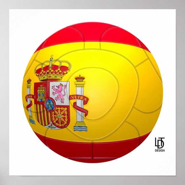 Póster La Furia Roja - España (Frente)