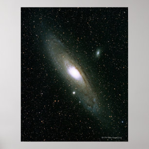 Póster La galaxia Andrómeda