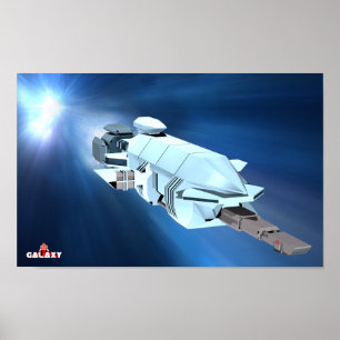 Póster La galaxia Avalon rinde el poster