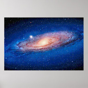 Póster La Galaxia de Andrómeda para el NES, Poster de Art