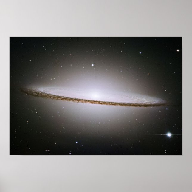 Póster La galaxia de Sombrero (Frente)