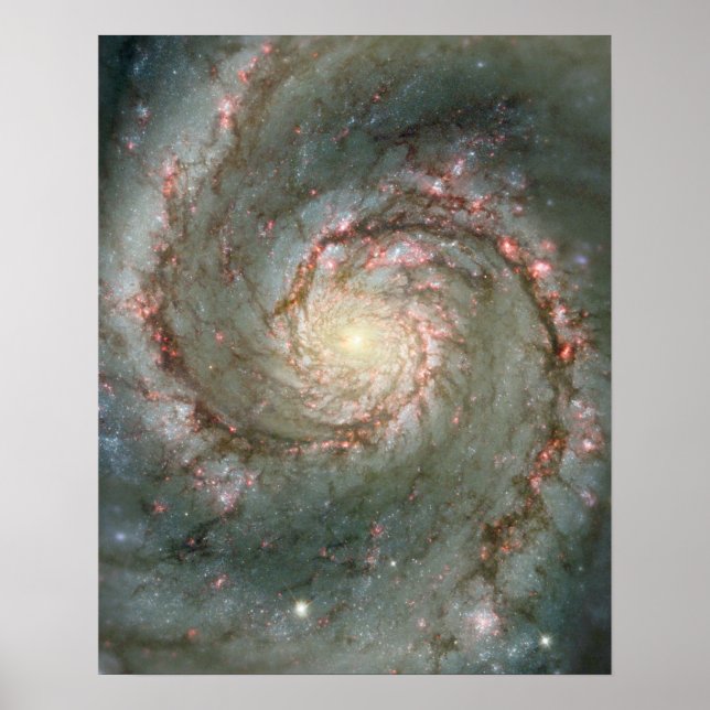 Póster La galaxia del corazón del remolino (Frente)