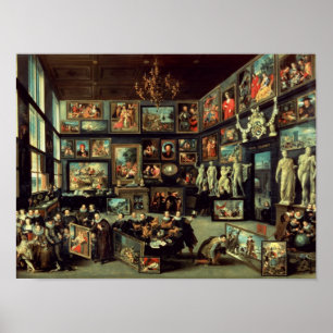 Póster La Galería de Cornelis van der Geest