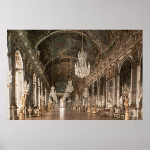 Póster La Galerie des Glaces 1678-84