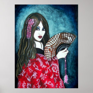 Póster La Geisha