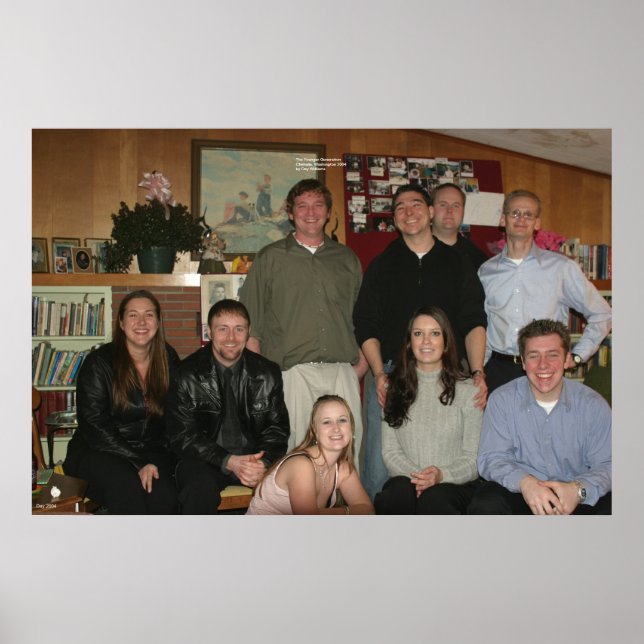 Póster La generación más joven (Frente)