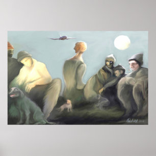 Póster La gente de la calle 'Fulcontraste'