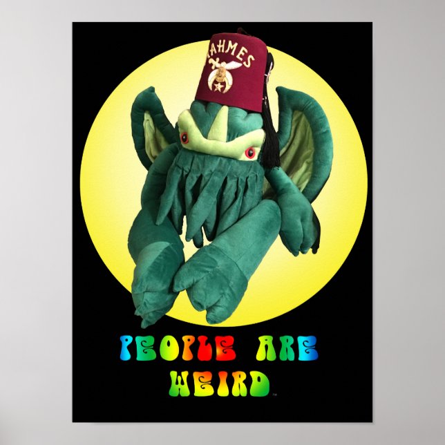 Póster La Gente Es Poster Raro (Frente)