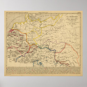 Póster La Germanie un siecle de fin du 5e del la