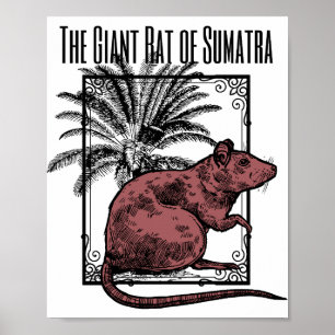 Póster La gigantesca rata de Sumatra Holmesian Sherlock H