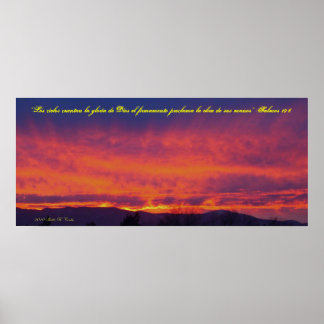 Póster La gloria de Dios