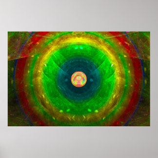 Póster La Gong - La voz de lo divino