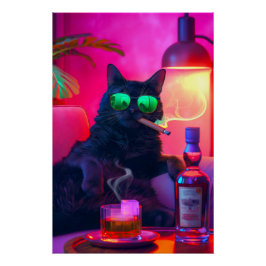 Póster La gorra negra de Don Gatto | Whiskey de última ho