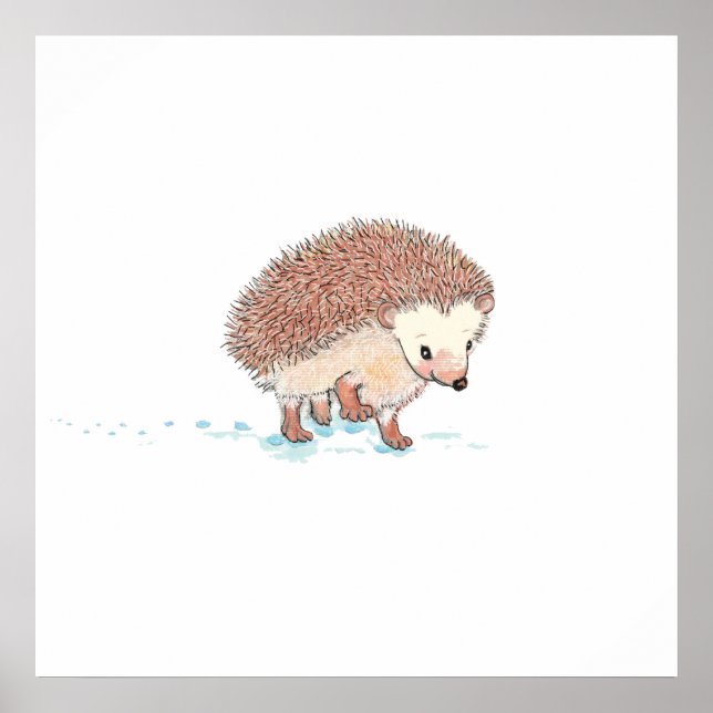Póster La gran aventura de Hedgehog (Frente)